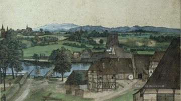 Albrecht Dürer Werke - Watermill Drahtzug Mühle Albrecht Dürer